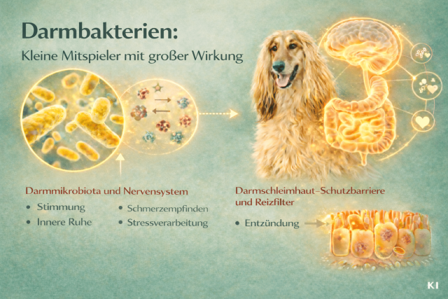 Darm und Verhalten beim Hund