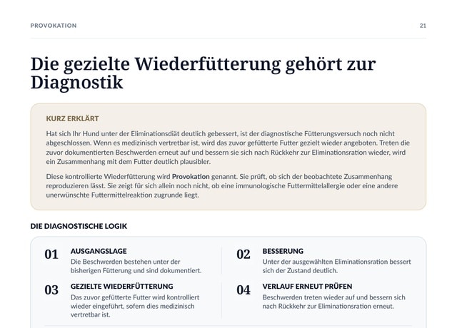 Futtermittel - Allergie oder Unverträglichkeit